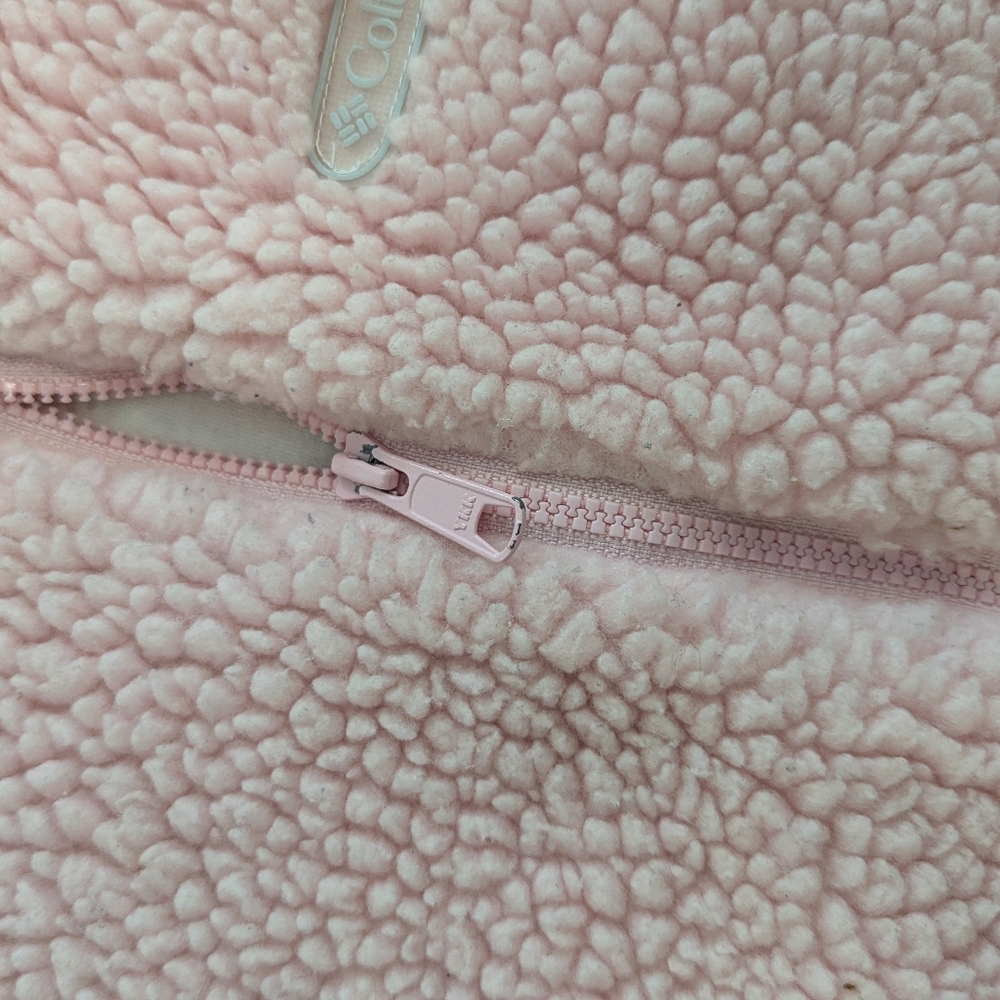 Columbia Toddler Sherpa Fleece Hoodie Pink Size 3T‎ - Picture 5 of 6